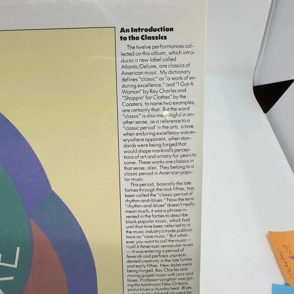 Atlantic/Deluxe Various The Deluxe Deluxe Vinyl Record ALbum Brand New - Picture 8 of 11